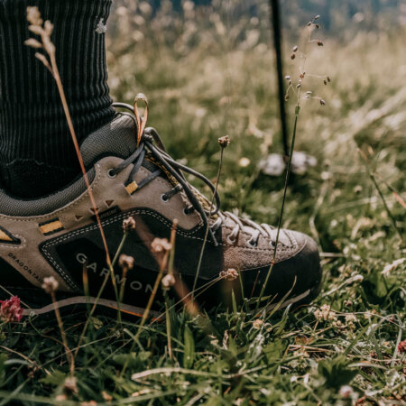 Die Salzburger Sonnenterrasse ist ein Wanderparadies, Wanderschuh