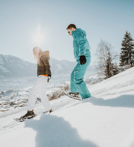 Winterwanderungen auf der Sonnenterrasse