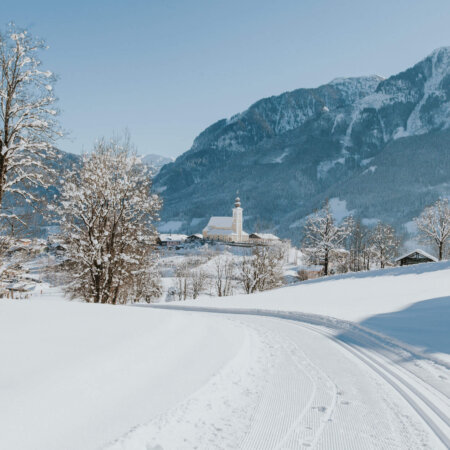 Winterwanderungen auf der Sonnenterrasse