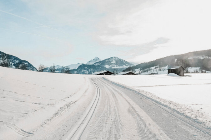 Langlaufen in Goldegg, Salzburger Sonnenterrasse