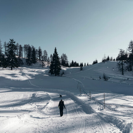 Winter auf der Salzburger Sonnenterrasse