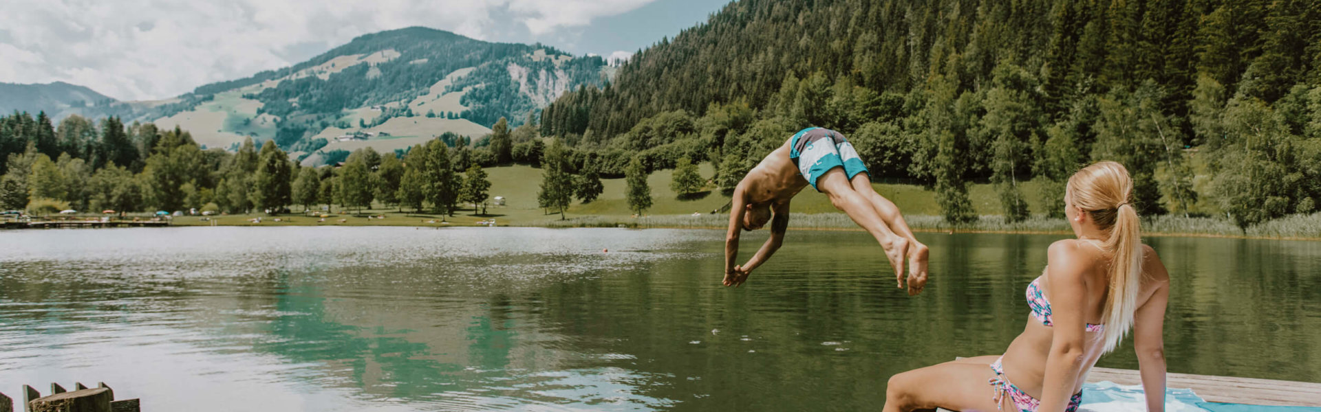 Schwimmen auf der Salzburger Sonnenterrasse