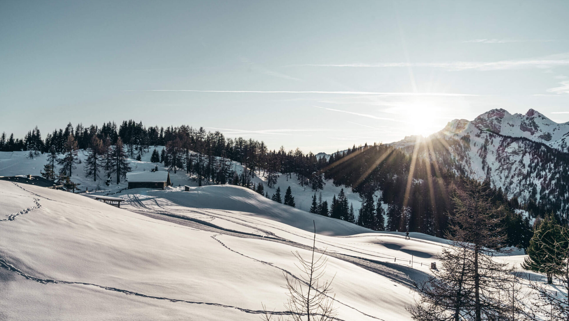 Winter auf der Salzburger Sonnenterrasse, St. Veit, Goldegg und Schwarzach
