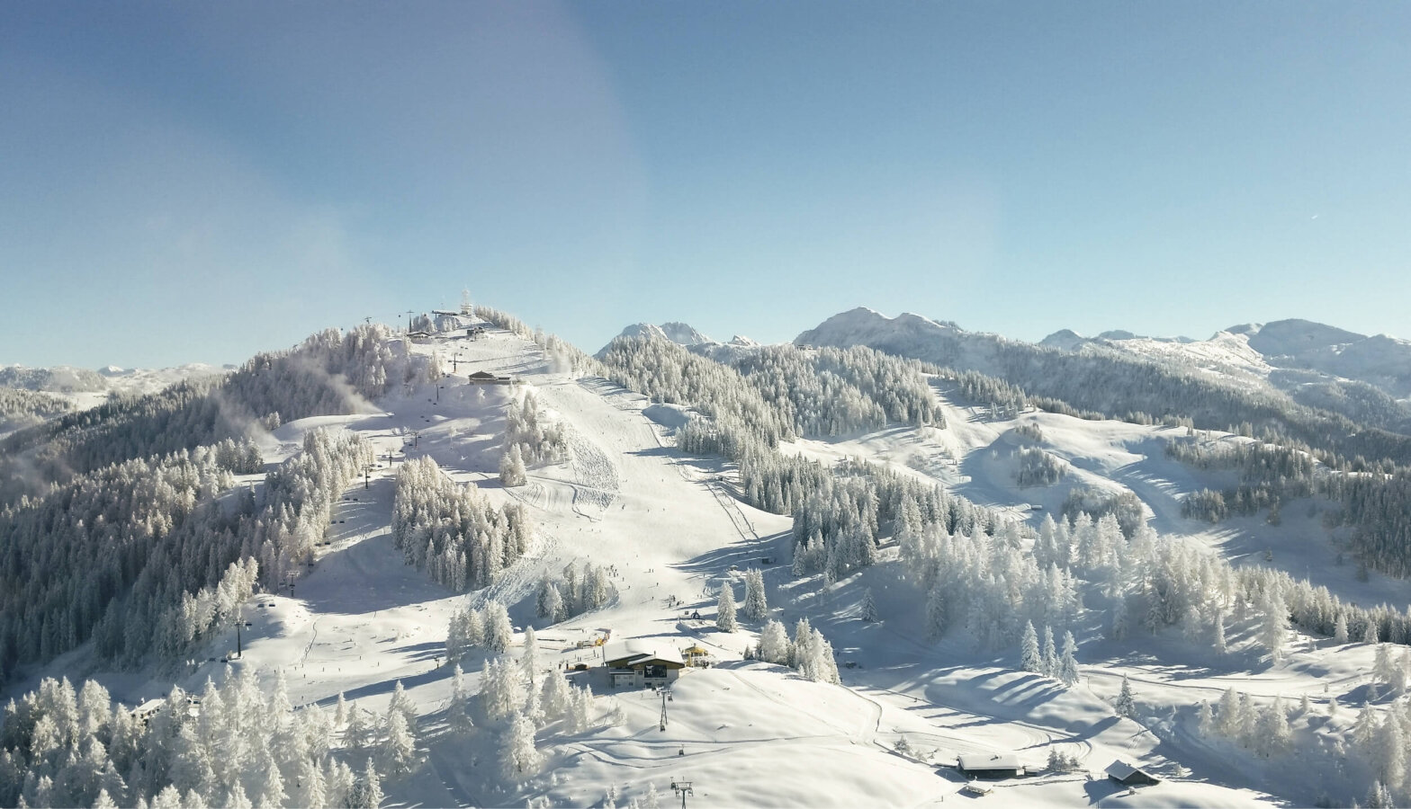 Winter auf der Salzburger Sonnenterrasse, St. Veit, Goldegg und Schwarzach