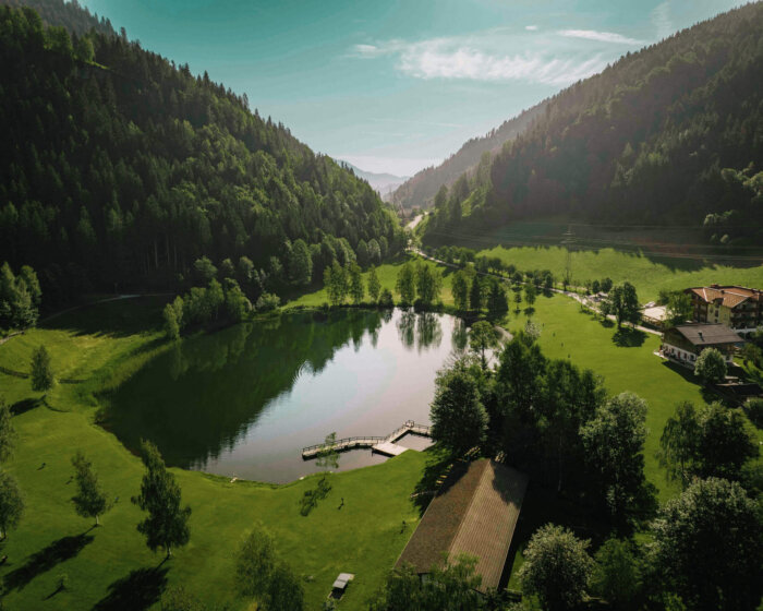 Böndlsee, Sommer auf der Salzburger Sonnenterrasse, St. Veit, Goldegg und Schwarzach