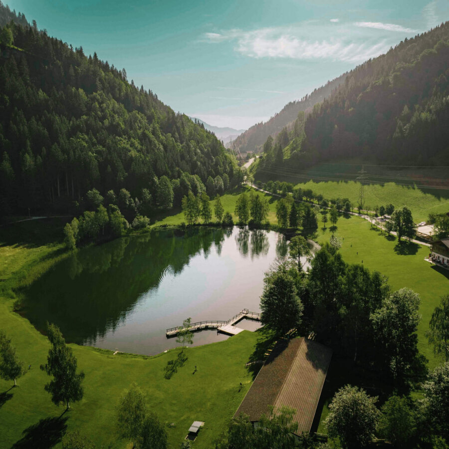 Böndlsee, Sommer auf der Salzburger Sonnenterrasse, St. Veit, Goldegg und Schwarzach