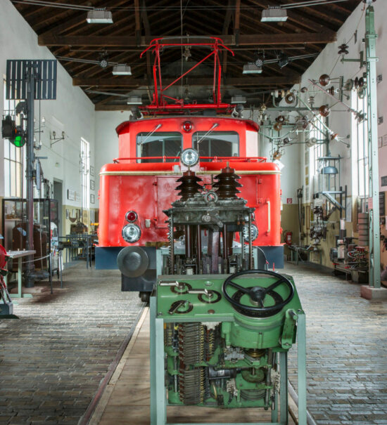 im Museum Tauernbahn
