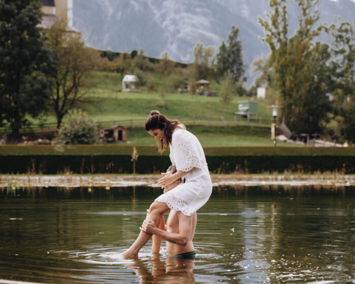 Schwimmen in St. Veit