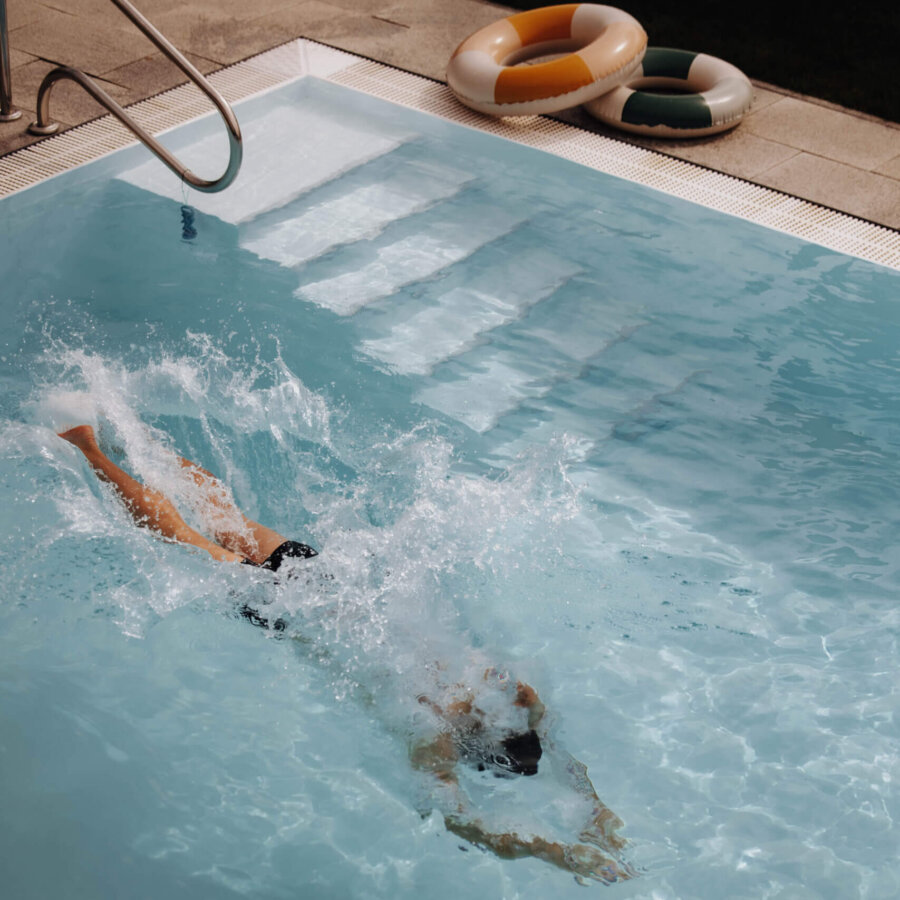 Schwimmen in St. Veit