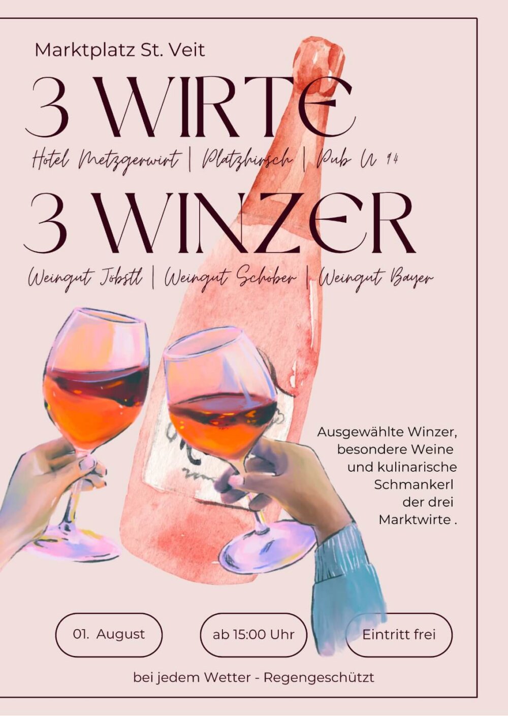 3 Wirte, 3 Winzer